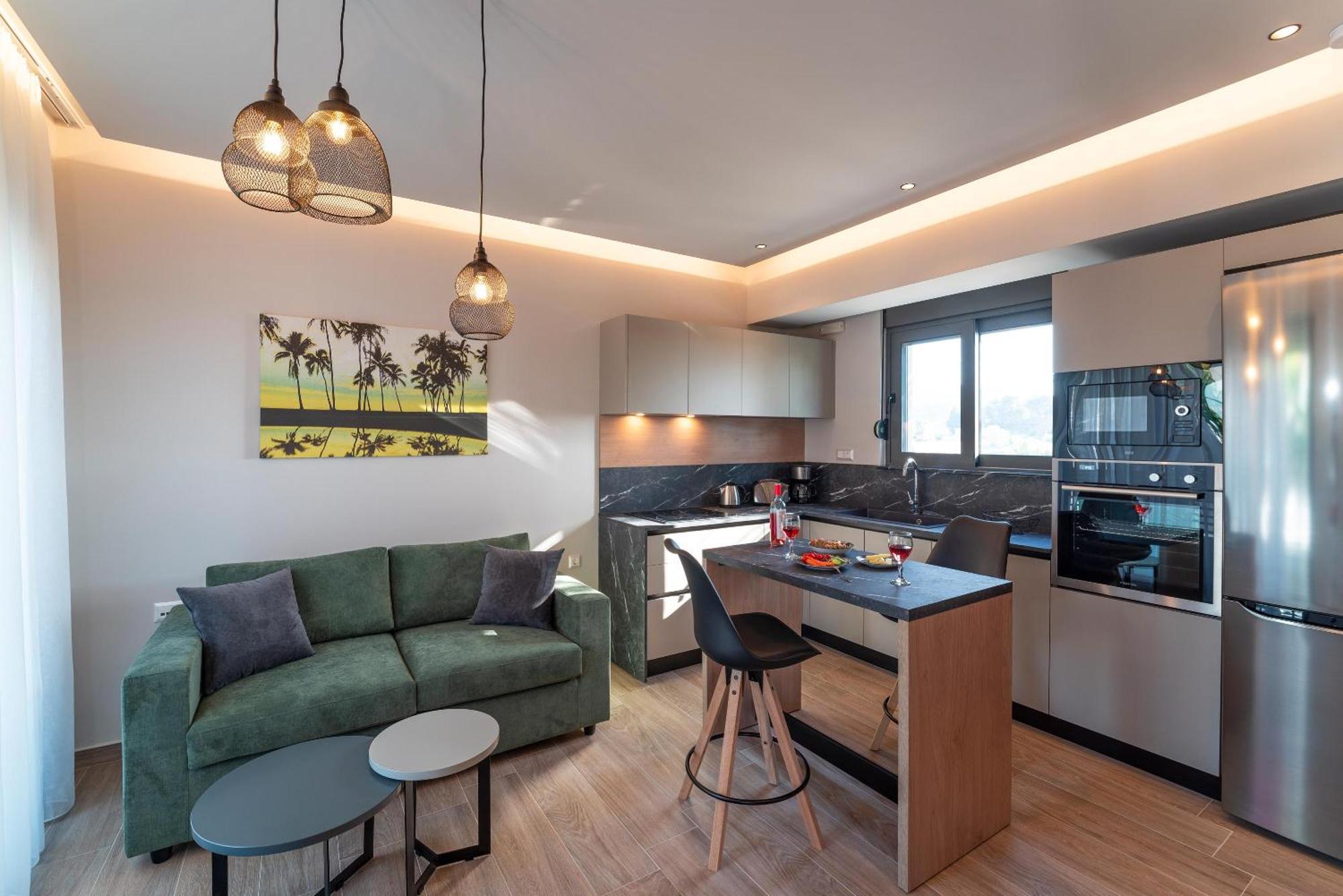Palmeral Luxury Suites Kremasti  Ruang foto